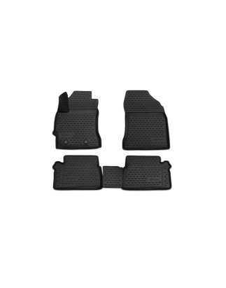3D Tappetini su misura per TOYOTA Auris, 2012-, 4 pcs. (Cod. N-EXP.NLC.3D.48.62.210k)