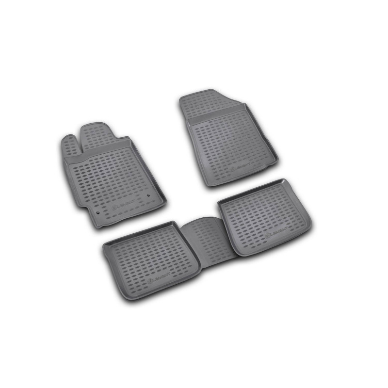 3D Tappetini su misura per TOYOTA Camry, 2006-2011 4 pcs. (Cod. N-EXP.NLC.3D.48.02.210k)