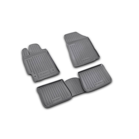 3D Tappetini su misura per TOYOTA Camry, 2006-2011 4 pcs. (Cod. N-EXP.NLC.3D.48.02.210k)