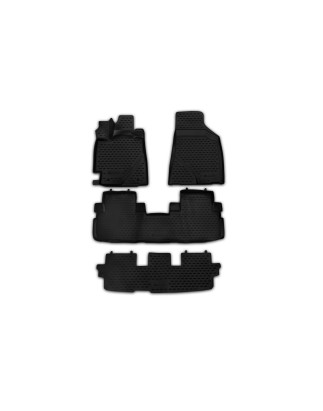 3D Tappetini su misura per TOYOTA Highlander, 2010-2014 4 pcs. (Cod. N-EXP.NLC.3D.48.50.210kh)