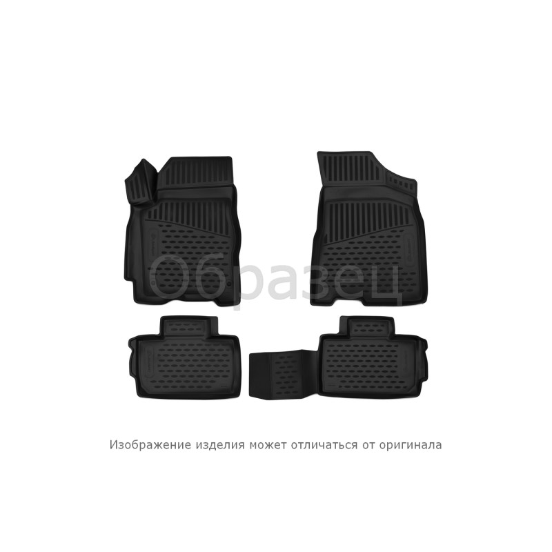 3D Tappetini su misura per TOYOTA Venza, 2013-, 4 pcs. (Cod. N-EXP.NLC.3D.48.67.210k)