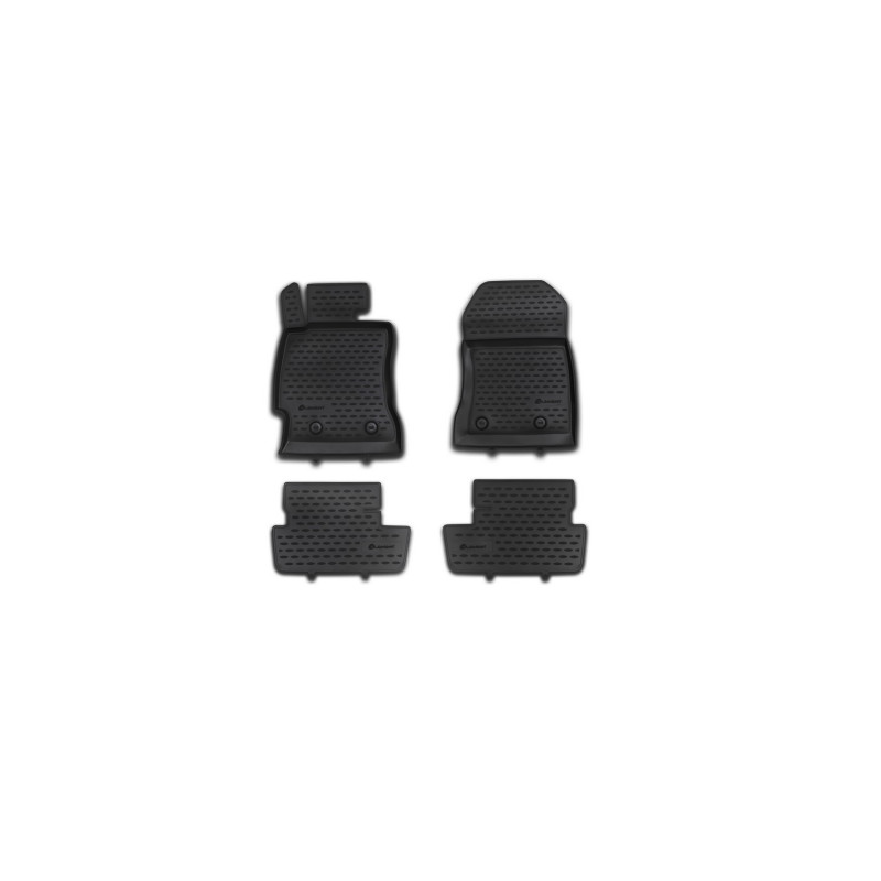 Tappetini su misura per TOYOTA GT 86, 2012-, 4 pcs. (Cod. N-EXP.NLC.48.54.210kh)
