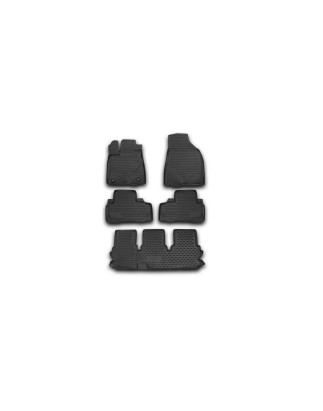 Tappetini su misura per TOYOTA Highlander (exclud. Hybrid), 2014-2019, 5 pcs. (Cod. N-EXP.NLC.48.75.