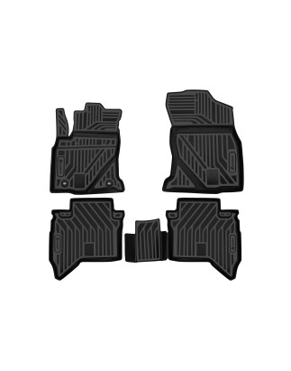 Tappetini su misura per TOYOTA Hilux (VIII), 2015-, 4 pcs. (Cod. N-EXP.CARTYT00021)