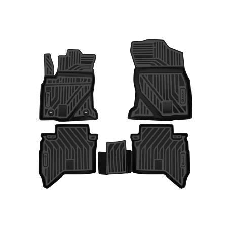 Tappetini su misura per TOYOTA Hilux (VIII), 2015-, 4 pcs. (Cod. N-EXP.CARTYT00021)