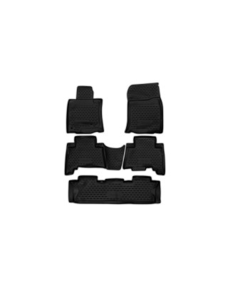 Tappetini su misura per TOYOTA Land Cruiser Prado 12/2009-2013, 5 pcs., 7 seat. (Cod. N-EXP.NLC.48.2