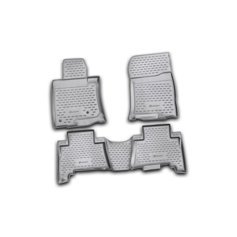 Tappetini su misura per TOYOTA Land Cruiser Prado, 5 posti, 12/2009-2013, 4 pcs. (Cod. N-EXP.NLC.48.