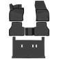 3D Tappetini su misura per VOLKSWAGEN Caddy 2020 - Minivan Long, 7 posti, Europe, 5pcs. (Cod. N-EXP.