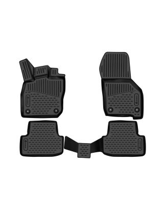 3D Tappetini su misura per VOLKSWAGEN Golf (VIII) 2019 -, Hatchback Hybrid 5 doors, Europe, 4 pcs. (