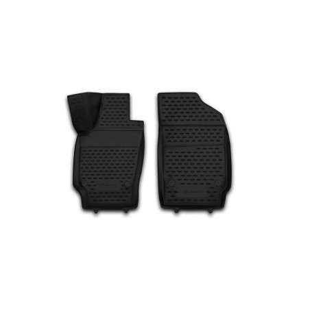 3D Tappetini su misura per VOLKSWAGEN Polo (V, Vp) 2nd row, 2009-2020, berlina, (Europa), 2 pcs. (Co