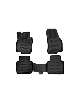 3D Tappetini for Volkswagen Tiguan Allspace, 5-door SUV, Second generation, 2016–, 5/7posti, 4 pcs