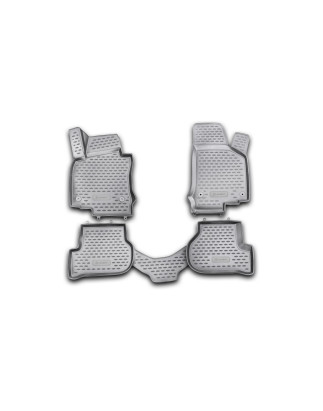 3D Tappetini su misura per VOLKSWAGEN Golf VI 04/2009-, 4 pcs. (Cod. N-EXP.NLC.3D.51.26.210kh)