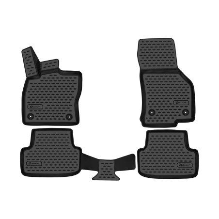 3D Tappetini su misura per VOLKSWAGEN Golf VII, 2014-, 4 pcs. (Cod. N-EXP.NLC.3D.51.44.210k)