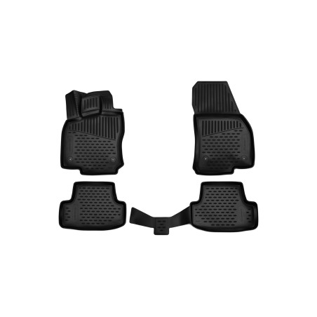 3D Tappetini su misura per VOLKSWAGEN T-Roc, 2017-, SUV, 4 pcs. (Cod. N-EXP.ELEMENT3D5164210k)