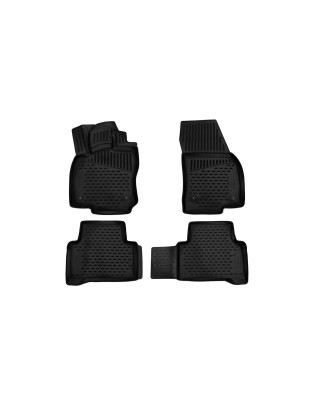 3D Tappetini su misura per VOLKSWAGEN Touran II, 2015-, 5 posti, minivan, 4 pcs. (Cod. N-EXP.ELEMENT