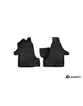 3D Tappetini su misura per VOLKSWAGEN Transporter (T6), 2015-, VAN, (Europe), 2 pcs. (Cod. N-EXP.ELE