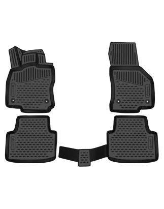 3D Tappetini su misura per VOLKSWAGEN Passat B8 (Typ 3G), 2015-, sedan/station wagon, (Europa), 4 pc