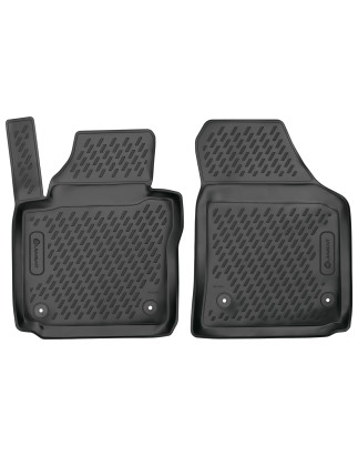 Tappetini su misura per VOLKSWAGEN Caddy, 2015-, 1nd row, 2 pcs. (Cod. N-EXP.CARVLK00003F)