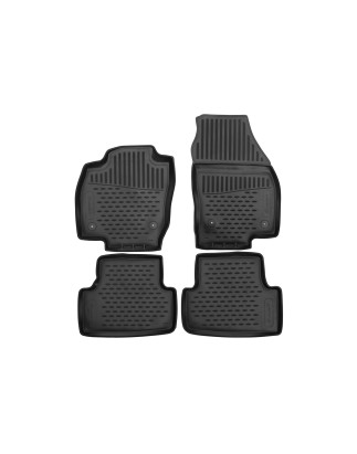 Tappetini su misura per VOLKSWAGEN T-Cross, 2018-, crossover, Europe, 4 pcs. (Cod. N-EXP.ELEMENT0253