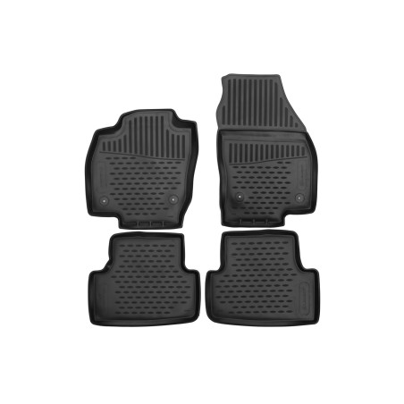 Tappetini su misura per VOLKSWAGEN T-Cross, 2018-, crossover, Europe, 4 pcs. (Cod. N-EXP.ELEMENT0253