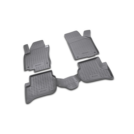 Tappetini su misura per VW Golf Plus 12/2004-, 4 pcs. (Cod. N-EXP.NLC.51.16.210n)