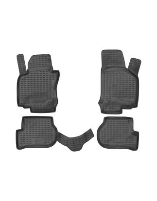 Tappetini su misura per VOLKSWAGEN Golf VI 04/2009-, berlina 2 volumi, 4 pcs., without armrest. (Cod