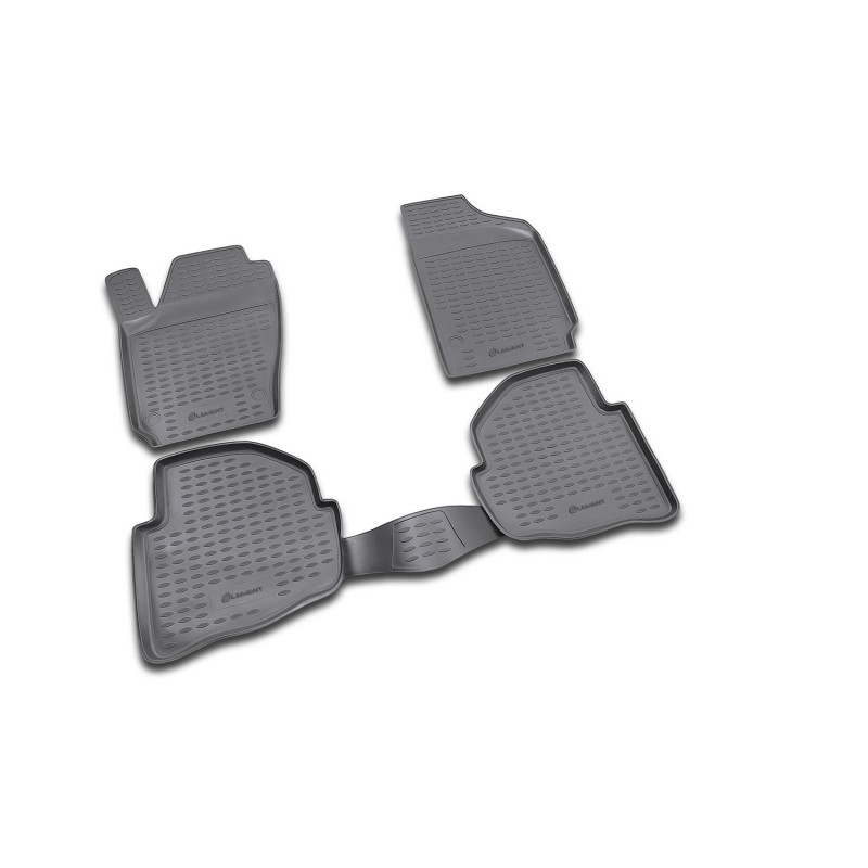 Tappetini su misura per VOLKSWAGEN Polo, 2002-2009, 4 pcs. (Cod. N-EXP.NLC.51.08.210)