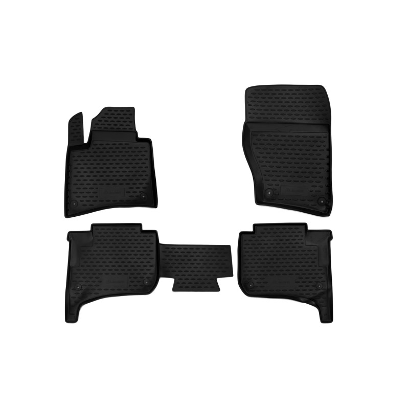 Tappetini su misura per VOLKSWAGEN Touareg II, 2010-2015, 2015-03/2018, 4 pcs. (Cod. N-EXP.NLC.51.31