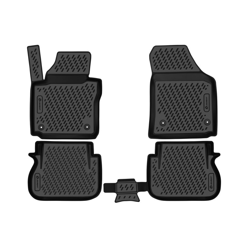 Tappetini su misura per VOLKSWAGEN Caddy, 2015-, 4 pcs. (Cod. N-EXP.CARVLK00003)