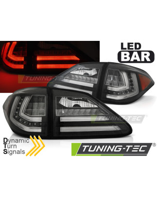 Fanali Posteriori LED Nero per Lexus Rx Iii 350 2009-2012 (Cod. TT-LDLE05)