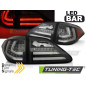 Fanali Posteriori LED Nero per Lexus Rx Iii 350 2009-2012 (Cod. TT-LDLE05)