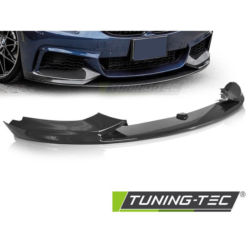 Spoiler Anteriore Nero Lucido Nero per BMW F32/F33/F36 Dal 2013 (Cod. TT-SPBM33)