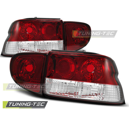 Fanali Posteriori Rosso/bianco per Ford Escort Mk6/7 1993-2000 (Cod. TT-LTFO25)