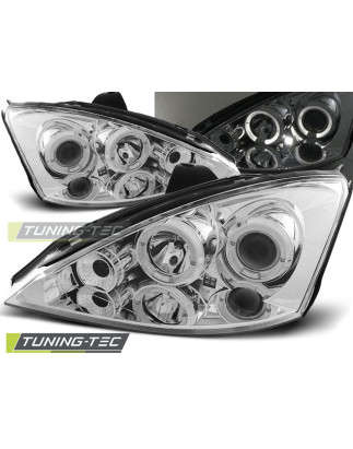 Fari Anteriori Angel Eyes per Ford Focus 11/2001-10/2004 (Cod. TT-LPFO01)