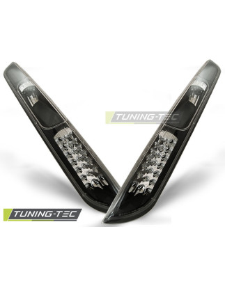 Fanali Posteriori LED LED Nero per Ford Focus Mk2 09/2004-2008 (Cod. TT-LDFO08)