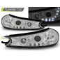 Fari Anteriori con Luci Diurne Luci Diurne Cromato per Ford Mondeo 10/1996-08/2000 (Cod. TT-LPFO16)