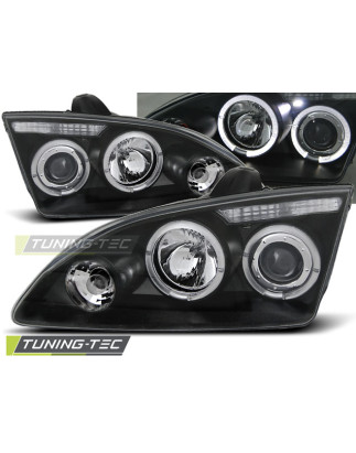 Fari Anteriori Angel Eyes per Ford Focus Ii 09/2004-01/2008 (Cod. TT-LPFO14)