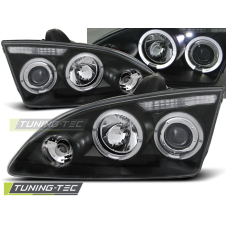 Fari Anteriori Angel Eyes per Ford Focus Ii 09/2004-01/2008 (Cod. TT-LPFO14)
