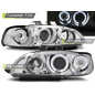 Fari Anteriori Angel Eyes per Honda Civic 2D/3D 09/1991-08/1995 (Cod. TT-LPHO01)