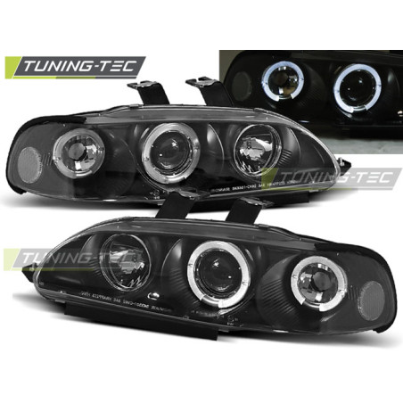 Fari Anteriori Angel Eyes per Honda Civic 4D 09/1991-08/1995 (Cod. TT-LPHO12)