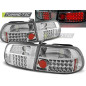 Fanali Posteriori LED Cromato per Honda Civic 3D 09/1991-08/1995 (Cod. TT-LDHO03)
