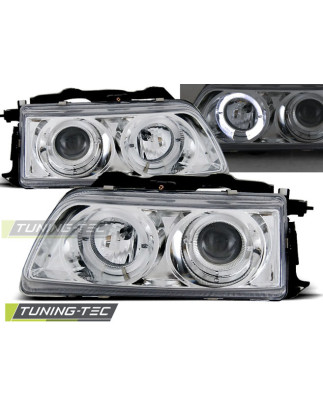 Fari Anteriori Angel Eyes per Honda Crx 1990-02/1992 (Cod. TT-LPHO16)