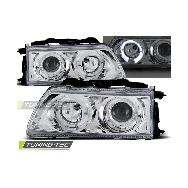 Fari Anteriori Angel Eyes per Honda Crx 1990-02/1992 (Cod. TT-LPHO16)