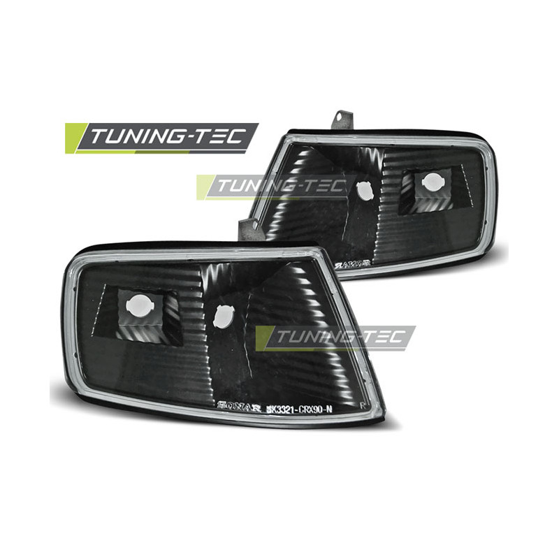 Fanali Posteriori Nero per Honda Crx 1990-02/1992 (Cod. TT-KPHO07)