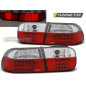 Fanali Posteriori LED Rosso/bianco per Honda Civic 2D/4D 09/1991-08/1995 (Cod. TT-LDHO07)