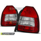 Fanali Posteriori Rosso/bianco per Honda Civic 3D 09/1995-02/2001 (Cod. TT-LTHO06)