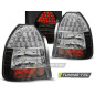Fanali Posteriori LED Nero per Honda Civic 3D 09/1995-02/2001 (Cod. TT-LDHO09)