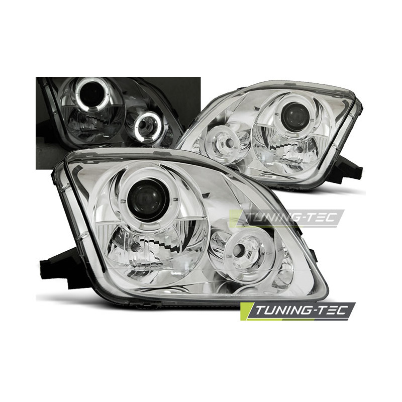 Fari Anteriori Angel Eyes per Honda Prelude 02/1997-2001 (Cod. TT-LPHO23)