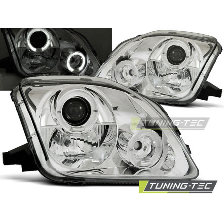 Fari Anteriori Angel Eyes per Honda Prelude 02/1997-2001 (Cod. TT-LPHO23)