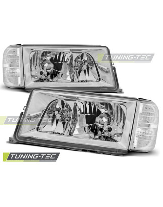 Fari Anteriori Cromato per Mercedes-Benz 190 W201/190 12/1982-05/1993 (Cod. TT-LPME20)